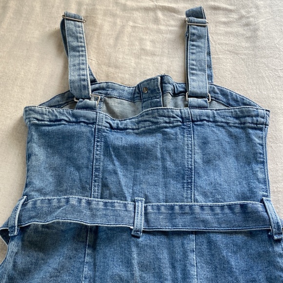 Garage Belted Denim Dress - Picture 8 of 9